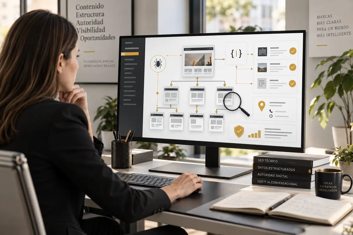 Auditoría SEO y GEO para comprobar la visibilidad de una empresa en ChatGPT